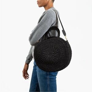 Clare V Moyen Alice Straw Tote, Grande